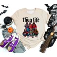 thumbnail image 5 of Women's Round Neck Cool Basics Under Shirt Halloween T Shirt Tops Long Sleeve Compression Women Easy Cool Halloween T Womens Long Sleeve Compression Shirt Halloween Cool T Shirt A, 5 of 5