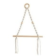 thumbnail image 2 of Toallero de madera montado en la pared, portarrollos de papel higiénico, anillos de toalla de baño de estilo Retro para decoración de pared de cocina, Sharpla Portarrollos de cuerda, 2 of 8