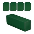 thumbnail image 1 of Caja de baraja de cartas coleccionables Zulema capacidad para 400 tarjetas contenedor de tarjetas TCG Verde A, 1 of 8