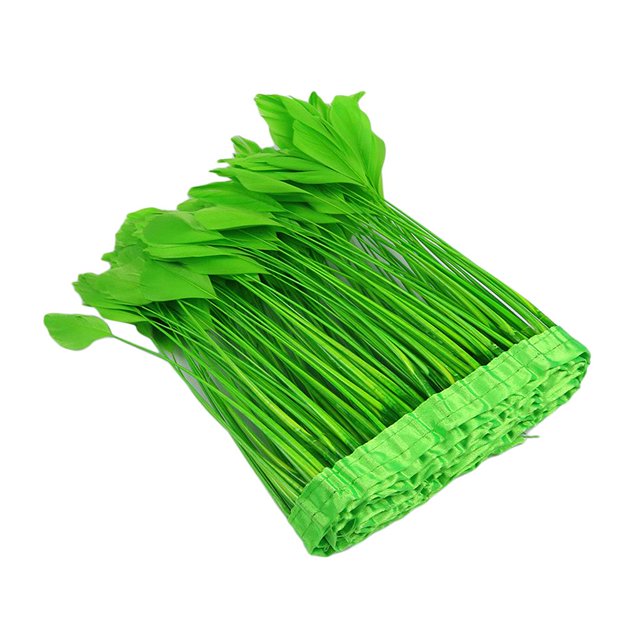 Apliques de flecos con borlas de s de 2 metros para manualidades de bricolaje, coser en la ropa, bolsa, sombrero, sombrerería, decoración, 15-20 Verde Macarena Ajuste colorido del cordón