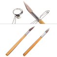 thumbnail image 2 of 2 uds., cuchillo de ágata pulidora de ágata, joyería de oro y plata, herramienta de joyería artesanal de arcilla, 2 of 5