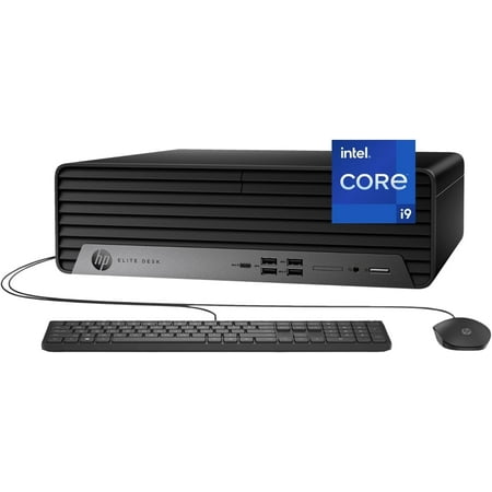 HP Elite SFF 600 G9 Desktop, Intel Core i9-12900K (16 Cores, Up to 5.2GHz), 64GB DDR5 RAM, 2TB SSD, Compact & Quiet, High Performance, Wi-Fi, Type-C, Bluetooth,DisplayPorts, HDMI, Windows 11 Pro