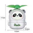 thumbnail image 6 of Xioeram Panda Handheld Fan Chinese Style USB Rechargeable Mini Fan Portable Cartoon Electric Fan with Soft Blades Low-Noise Personal Pocket Fan for Travel Office Home Outdoor, 6 of 8