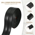 thumbnail image 3 of Uxcell Wall Corner Protector 1.6 in x 9.8 Ft, Self Adhesive Wall Corner Peel and Stick Molding for Ceiling Countertop, Black, 3 of 7