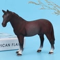 thumbnail image 1 of Juguete De Estatuilla De Caballo, Exquisita Simulación De Estatuilla De Caballo Sólido Modelo De Animal De Plástico Educativo Para Niños, 1 of 8