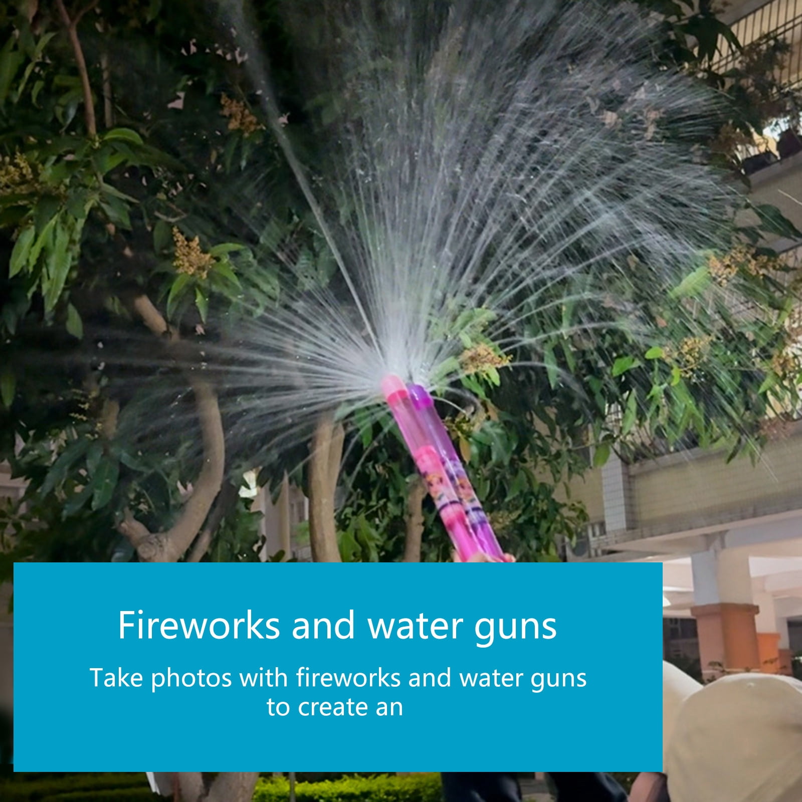 Fireworker Effects Water Squirting Toy for Teens Adult Water Fighting Game Water Guns for Outdoor Water Pool Activity