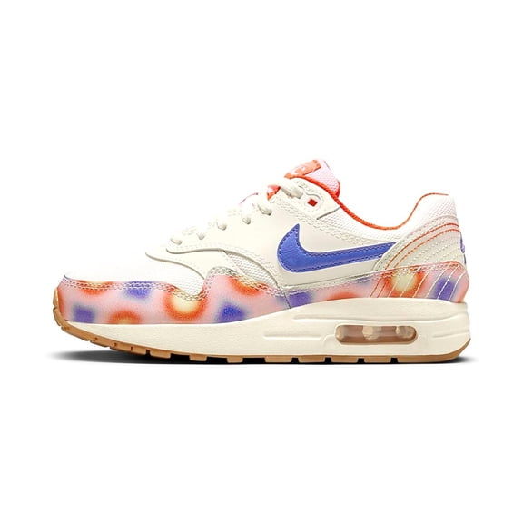 Big Kid's Nike Air Max 1 Sail/Football Grey-Blue Joy (FN7287 100) - 6