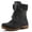 Black, variant on Bocca Women's Insulated Snow Boots Black Mid-calf Winter Boots Lace-up 9M