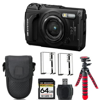 Olympus Tough TG-6 Compact Digital Camera - Black, Shoot, Pro