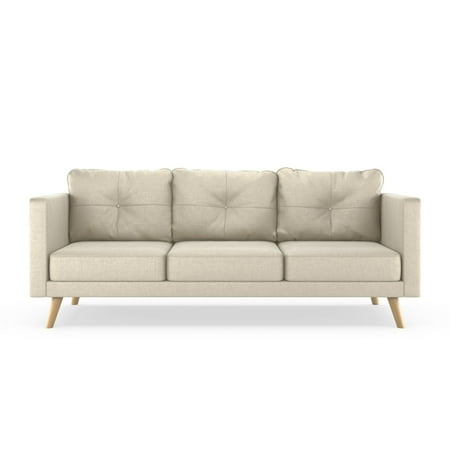Kennedy Sofa Mod Velvet Vanilla