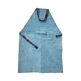thumbnail image 4 of Delantal de soldadura con cierre de hebilla, delantal de trabajo de soldadura con bolsillo frontal multiusos, soldador 60cmx90cm Azul Sharpla Ropa de soldadura, 4 of 8