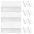 thumbnail image 2 of 60pcs Clear Self Adhesive Label Pockets Plastic Label Holder Sticky Label Holders Adhesive Label Sleeves Storage Bin Labels Plastic Shelf Tags, 2 of 9