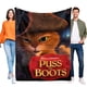 thumbnail image 1 of El Gato con Botas anti-pilling, suave, ligera, esponjosa y acogedora de lujo para hogar y cocina – Perfecta para niños y adultos,120X80cm, 1 of 6