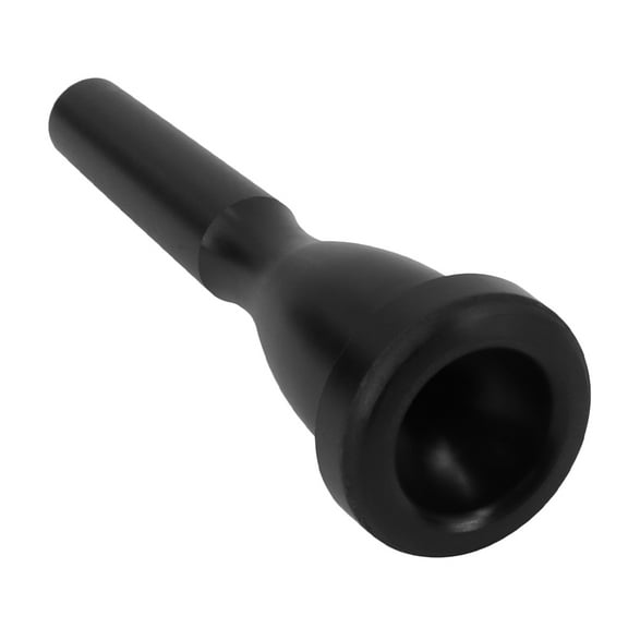 Homoyoyo Black Metal Trumpet Mouthpiece for Beginner to Professional Musicians, Compatible with All Trumpet Models