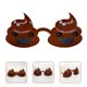 thumbnail image 3 of 2 piezas de regalos de fiesta, gafas de sol con forma de caca, accesorio para fotos, gafas con forma de caca, divertidas gafas con forma de caca., 3 of 8