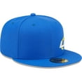 thumbnail image 3 of Men's New Era Royal Los Angeles Rams  Flawless 59FIFTY Fitted Hat, 3 of 6