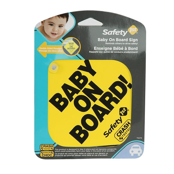 Safety 1st Foam Mom (to Be) on Board / Baby on Board Sign