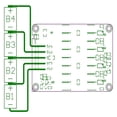 thumbnail image 3 of Battery Balancer Board, 12mA Static Current 1.8-4.5V 5A Battery Energy Transfer Board  For 60-300AH For Lithium Ion Battery, 3 of 8