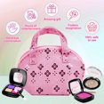 thumbnail image 4 of Syenll Pretend Makeup Kit for Girls, 12 Pcs Washable Fake Makeup Set with Cosmetic Bag for 3, 4, 5, 6, 7, 8 Year Old Girls Birthday Gifts, 4 of 8