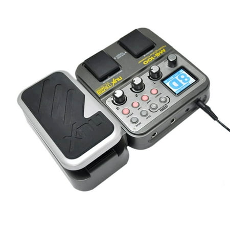 NUX MG-100 Modeling Guitar Processor Guitar Effect Pedal Drum Tuner Recorder 58 Effect 72 Preset