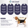 thumbnail image 2 of ROZKITCH Dog Calming Vest,Dual Adjustable Shirts for Dogs,Dog Anxiety Vest Jacket for Fireworks,Thunderstorm,Travel,Separation,Anxiety Calming Vest Wrap for Medium Large Dog,Navyblue,XL, 2 of 7