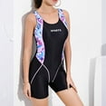 thumbnail image 1 of LSLJS Hauts de Bikinis Sans Manches à Coussinets de Poitrine Conservateurs à Imprimé Mode pour Femmes, Maillots de Bain une Pièce pour Femmes, 1 of 4