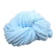 thumbnail image 4 of Hilo de chenilla grueso, hilo jumbo de felpa, calibre 7, fibras acrílicas lavables, hilo voluminoso Azul claro, 4 of 9