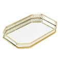 thumbnail image 3 of GUOOL Dresser Makeup Tray Serving Gift Cosmetic Perfume Bottle Tray Display for Tea Counter Kitchen Tableware Drinks Dressing Table Size B, 3 of 9
