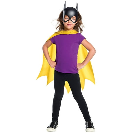 DC Comics Batgirl Cape & Mask Child Costume Set