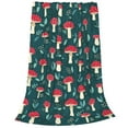 thumbnail image 2 of Balery Amanita Mushroom Manta de Felpa Suave y Acogedora – Cobija de Franela Aterciopelada para Cama, Lavable y Cálida para Sofá, Mascotas, Transpirable-80"x60", 2 of 7