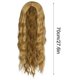 thumbnail image 3 of Teissuly Corn Whisker Long Wig Cap Synthetic Fiber Headband Medium Length Curly Hair (Length: 70cm) Teissuly WER202401225077, 3 of 3