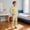 czb# Light Yellow319, variant on CUZIBR Toddler Girls Easter Home Wear Outfits 2 Piece Clothes Sets Classic Striped Print Long Sleeve Crewneck Pullover Tops Pants Fashionable Cozy Sleep Dailywear Tracksuits,Blue,4-5 Years