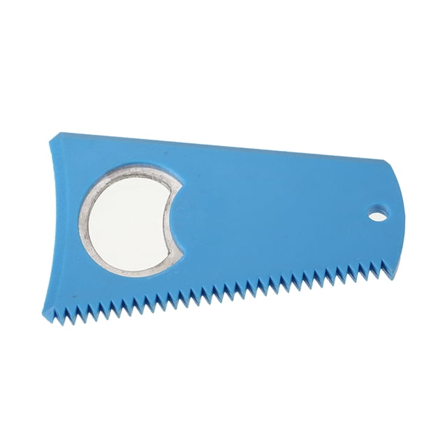 Yuarrent Peine tabla de surf cera tablero de aleación de plástico Universal práctico removedor profesional herramientas deportivas accesorios Deportes acuáticos Azul