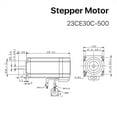 thumbnail image 4 of Nema 23 2-Phase Closed Stepper Motor Driver Kit With 1.5M Encoder Cable For CNC Router Engraving Milling Machine ,Connector Compatible, 4 of 6
