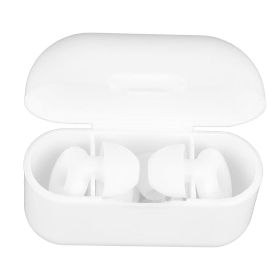 Yajisi 3-Pairs Noise Cancelling Silicone Ear Plugs, Reusable Waterproof Earplugs for Sleeping & Swimming - 2.76" L x 2.76" W x 0.79" H