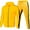 Yellow, variant on Akiihool Workout Sweatpant Set Mens Long Sets 2 Piece Outfits Winter Shirt and Sweatsuits Set Tracksuit (Red,S)