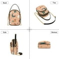 thumbnail image 3 of FORMRS Crossbody Bag for Women Quilted Travel Shoulder Cell Phone Purse with Chain Strap Handbag, Christmas Santa, 3 of 7