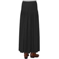 thumbnail image 2 of Women's Original BIZ Style Ankle Length Long Cotton Twill Skirt, 2 of 2