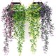 thumbnail image 2 of Ramo artificial planta artificial al aire libre interior, guirnalda de plástico hiedra falsa decoración de plantas que caen para bodas balcón pared jardín colgante, 2 of 5