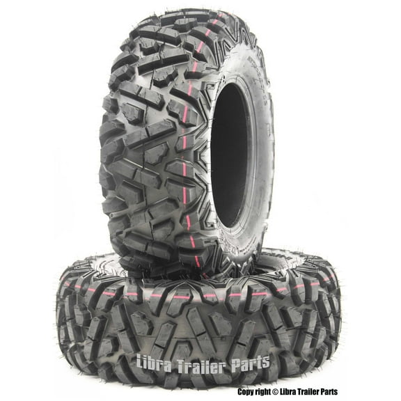 Set 2 WANDA UTV ATV Tires 24x11-10 24x11x10 6PR Bighorn Style