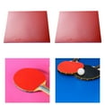 thumbnail image 3 of BAOSITY 2 Pieces Table Tennis Rubber Replacement Practical Tennis Racket Accessory Highly Elastic Accessories Indoor Pong Rubber Red, 3 of 8