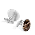 thumbnail image 3 of Easter Elegant Dress Shirt Cufflink Set for Men, Stainless Steel, Wedding and Business Attire, 3 of 6