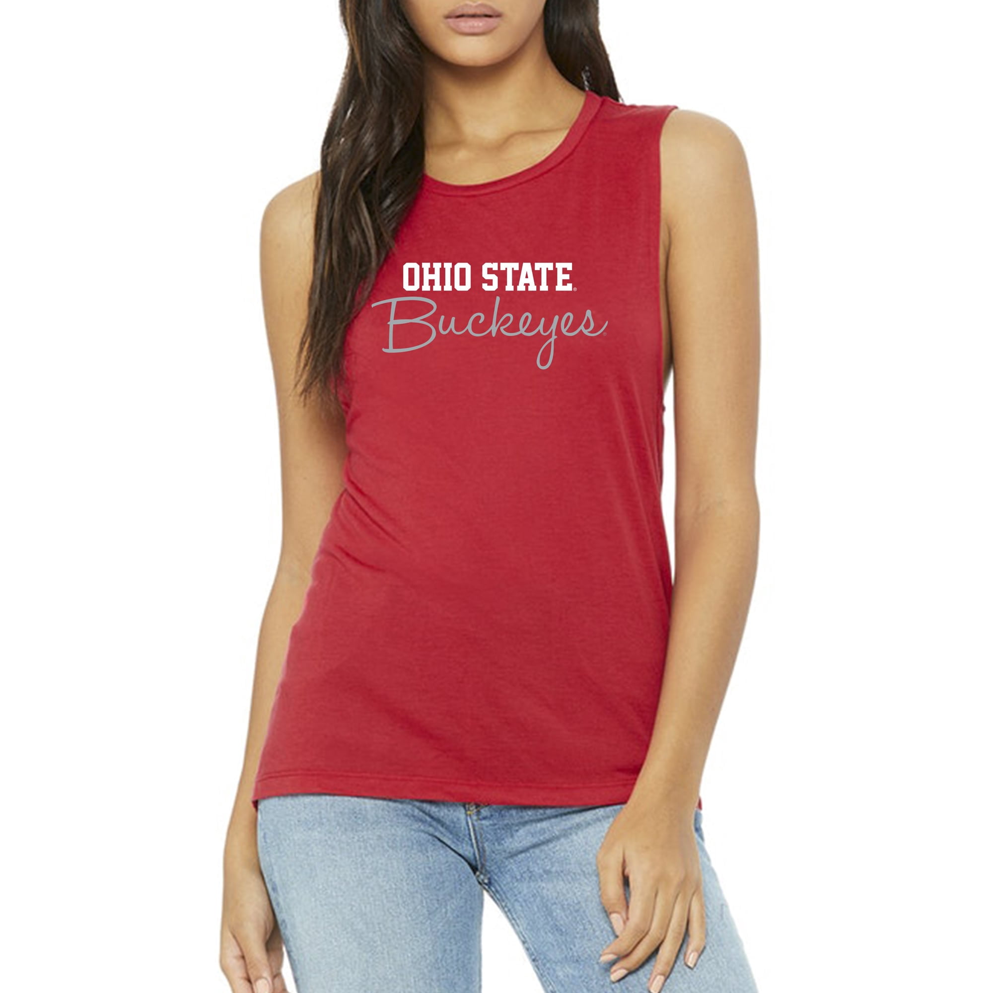 Ohio State Buckeyes Women's Muscle Tank 