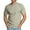 Khaki, variant on Dagugfen Mens Tshirts Summer Short Sleeve Round Neck Knit Basic Tee Loose Comfy Casual Athletic Tops Size S-XXXXL