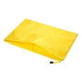 thumbnail image 4 of Uxcell B4 Document Pencil Pouch Waterproof Zipper File Bags, Yellow 2 Pack, 4 of 6