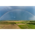 thumbnail image 2 of Day, Richard and Susan 18x13 White Modern Wood Framed Museum Art Print Titled - Rainbow after storm-Marion County-Illinois, 2 of 4