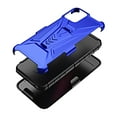 thumbnail image 4 of Compatible for TMobile Revvl 6 Pro 5G Case with Holster Belt Clip Hybrid Shockproof Protective Phone Cover with Kickstand - Blue, 4 of 5