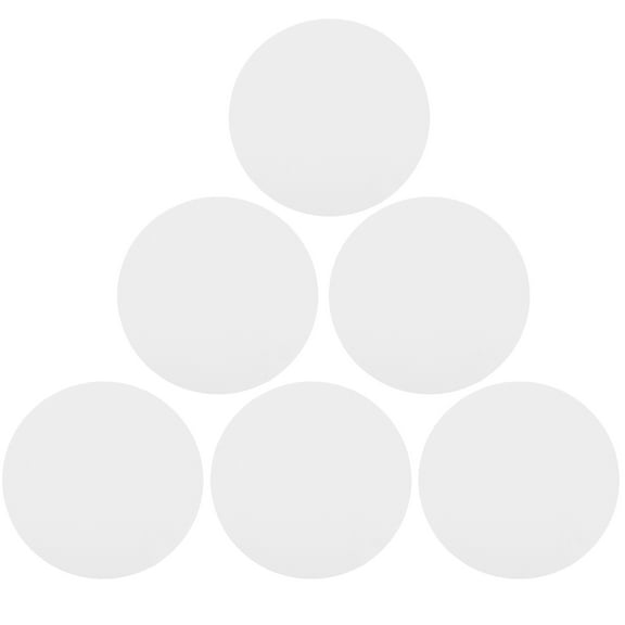 FONDOTIN Round Blank Canvas 20In For Adults Diy Painting Supplies 6Pcs Professional Artist Paint Decoration