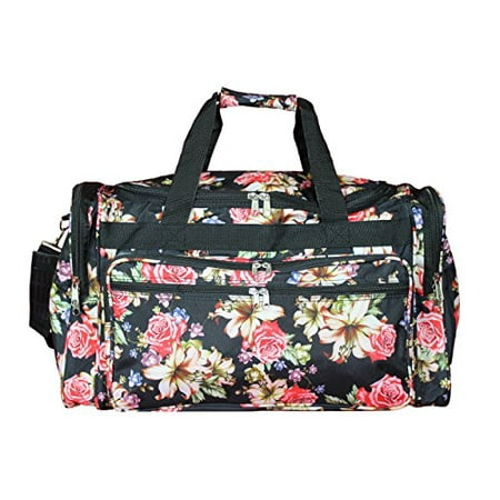 World Traveler 22-inch Travel Duffel Bag - Rose Lily