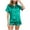 #2-Mint Green, variant on PATLOLLAV 2025 Women Silk Satin Pajamas Set Two-Piece Sleepwear Loungewear Button-Down Sets